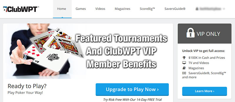 ClubWPT VIP Subscription