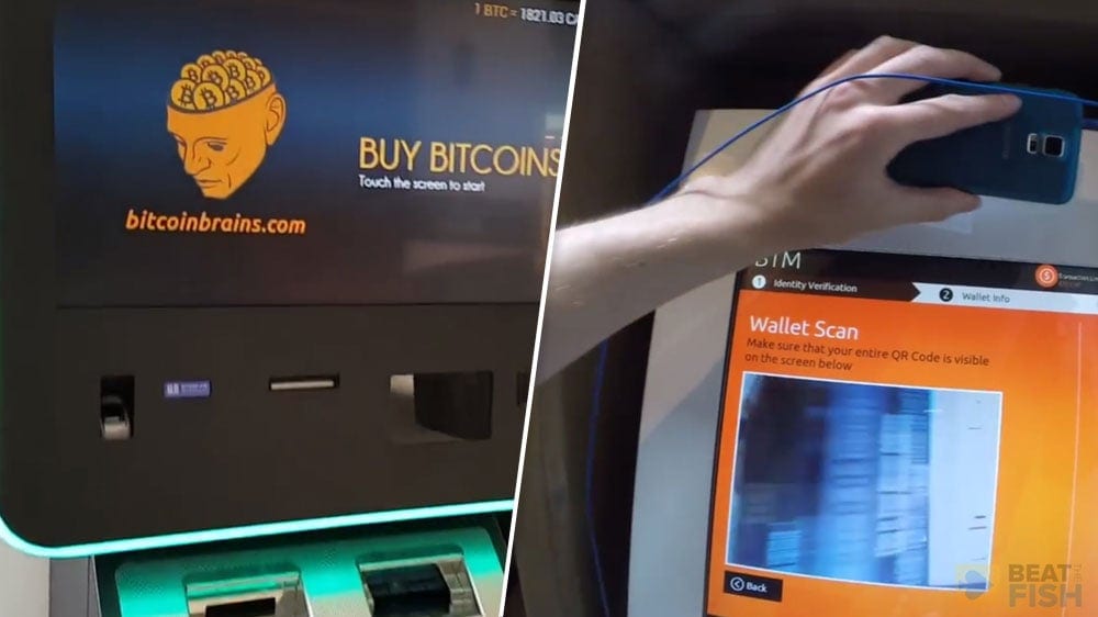 Depositing with a Bitcoin ATM
