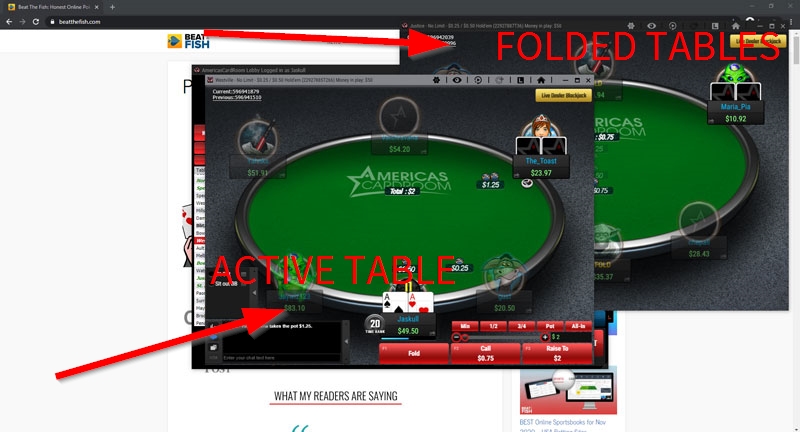 Stack and Tile Multi-Table Poker