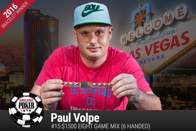 Apart from having Howard Lederer back at the WSOP, Paul Volpe winning his second WSOP bracelet was another important story of the past weekend