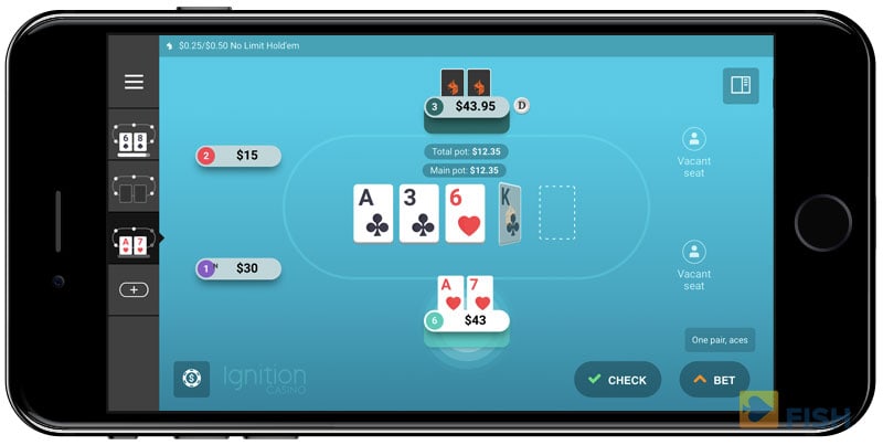 Zone Poker on Mobile Software