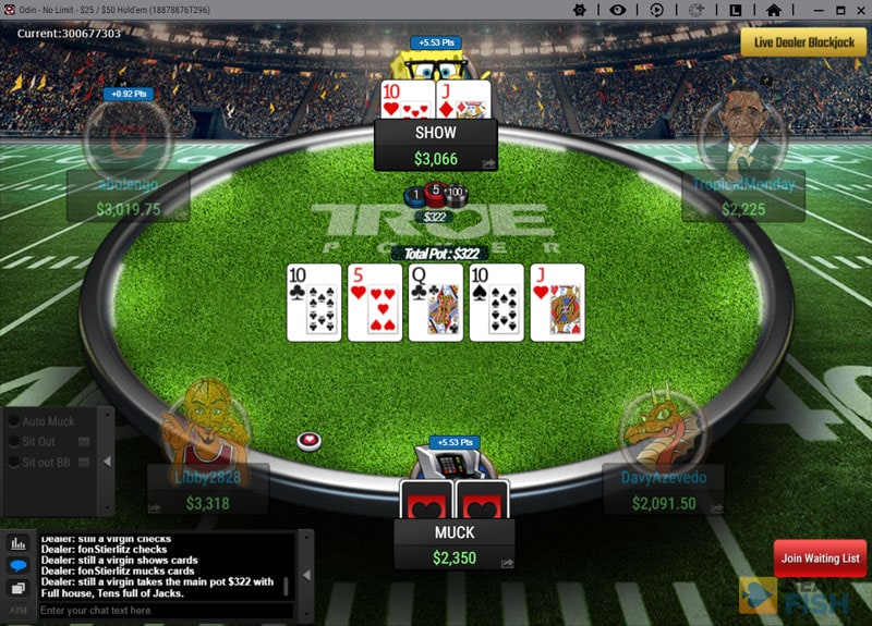 True Poker Cash Game