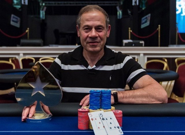 A rare photo of Isai Scheinberg, founder of the PokerStars. His contributions put him near the top of any the most influential people in the online poker industry list. (source: Danny Maxwell, PokerStars blog)