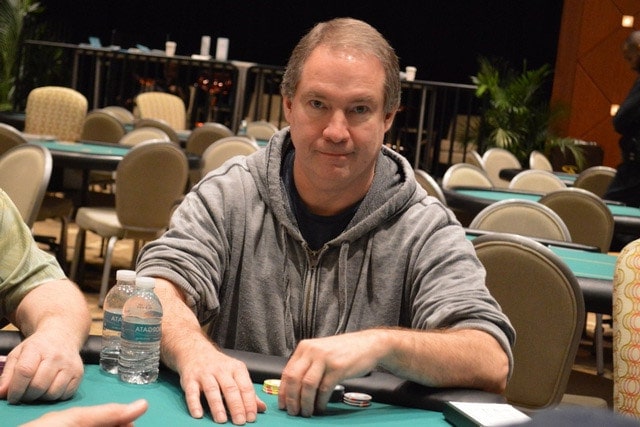 Of all the players at the table, Ted Forrest represented the biggest challenge to Mizrachi's quest for fourth WSOP bracelet