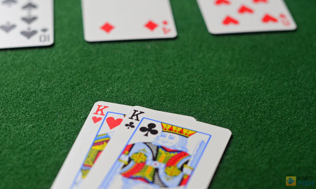 When all betting, raising, and bluffing is done, if there are more than one players in the pot after the river, the showdown is used to determine the winner