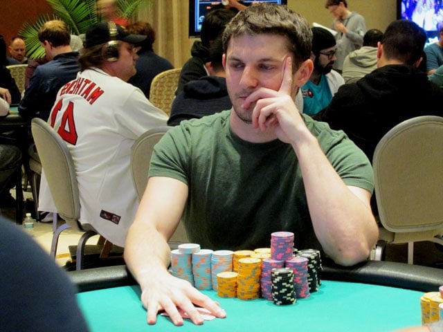 Starting the day as a chip leader, Jonathan Jaffe had his eyes set on the WPT Tournament of Champions trophy (source: theborgata.com)