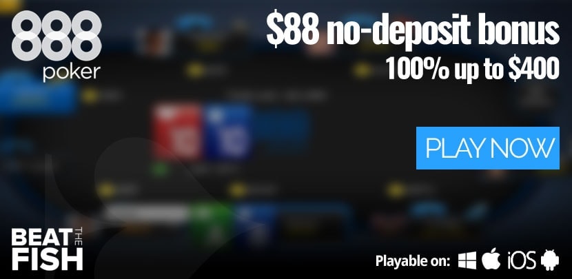 Play Now at 888 Poker