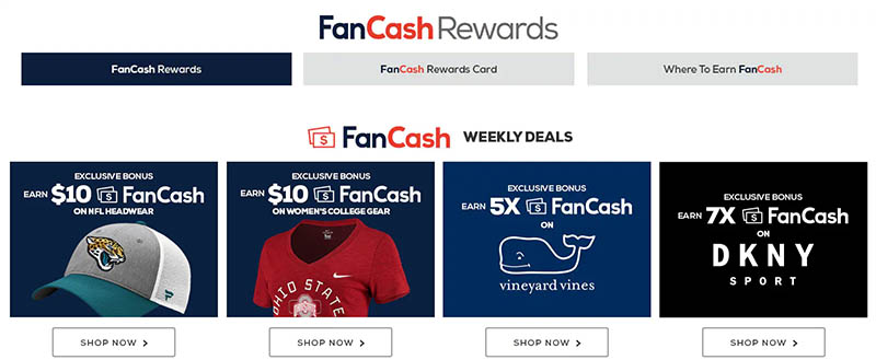 FanCash Fanatics Sportsbook