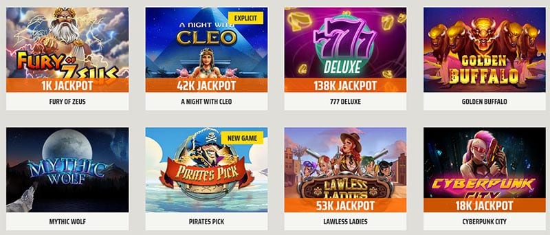 Ignition Casino Games