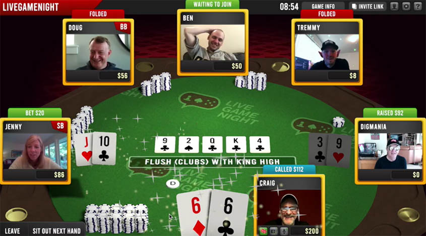 LGNPoker from Flowplay on Zoom