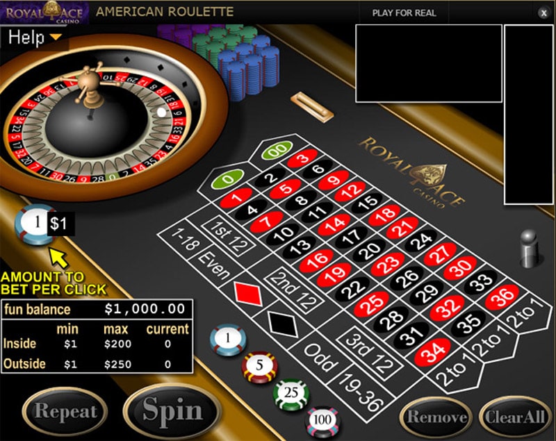Royal Ace Casino Roulette