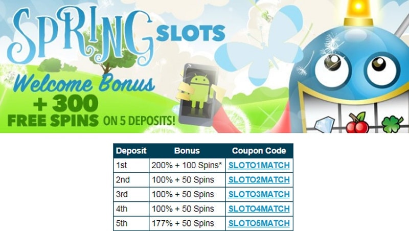 Sloto'Cash Casino Bonus