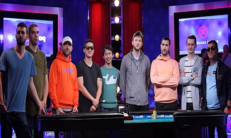 WSOP 2019 Final Table Runners.