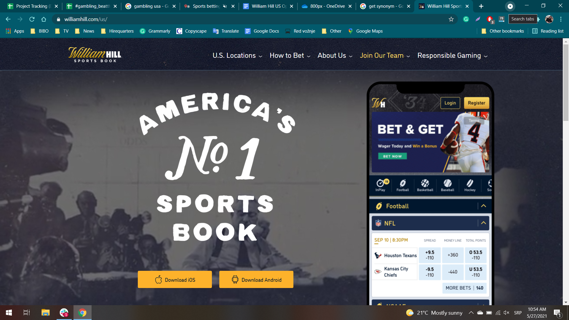 William Hill New Permanent Sportsbook