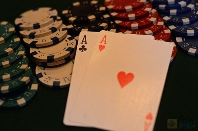 As long as you do everything correctly and get your money in the middle as a favorite, don't worry about getting pocket aces cracked. The luck will even itself out in the long run