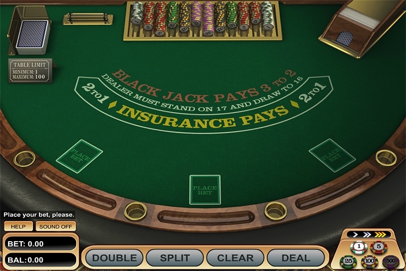 Blackjack at Unique Casino