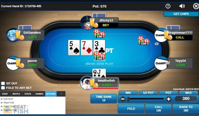 ClubWPT on Mobile