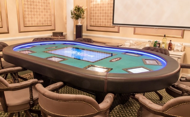 electronic poker tables