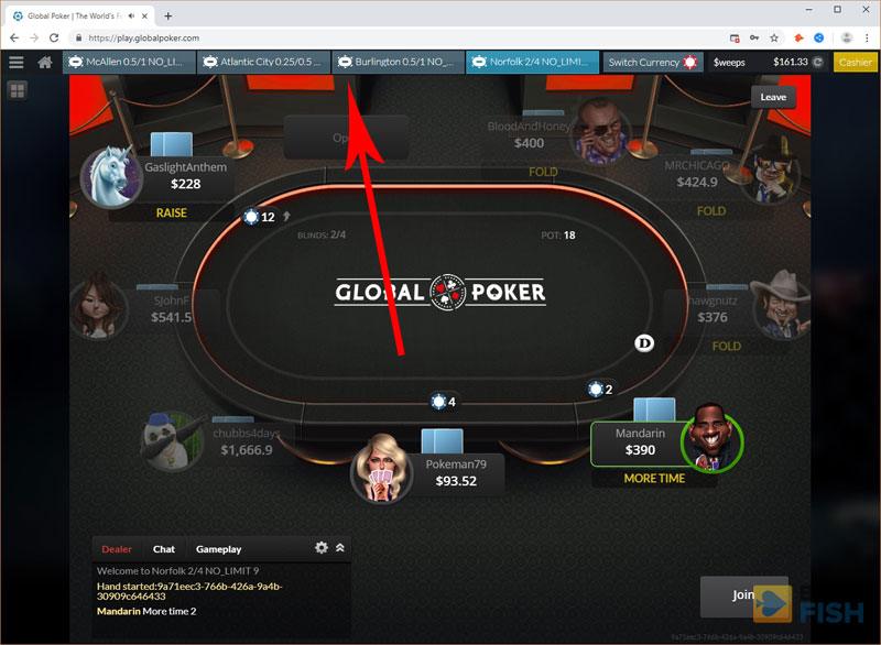 Global Poker Instant Play