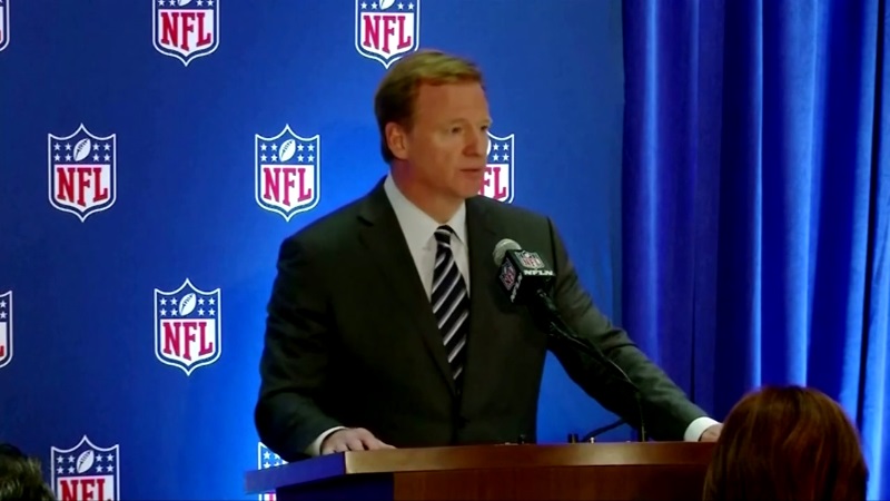 Goodell Lends Support