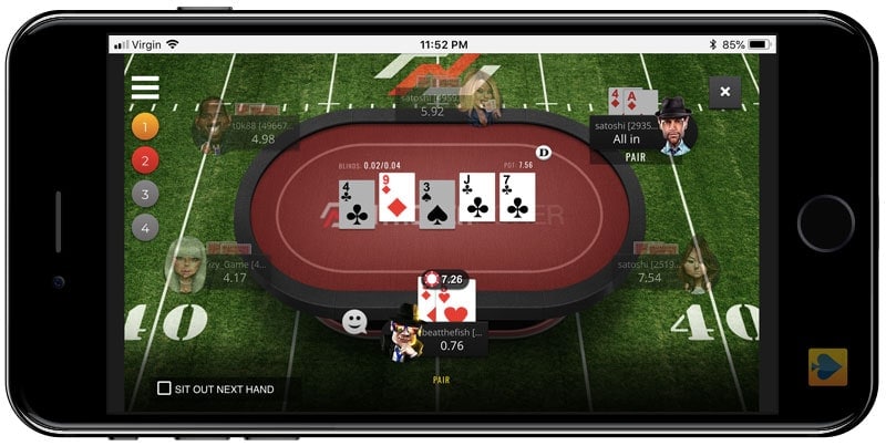 Nitrogen Poker App