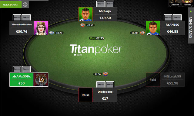 Titan Poker No Download Software