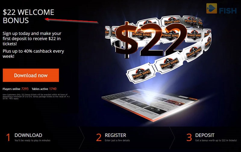 Party Poker Deposit Bonus Page