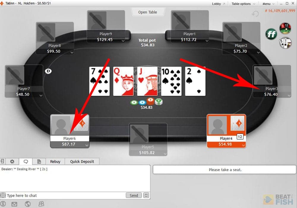 Partypoker Anonymous Table