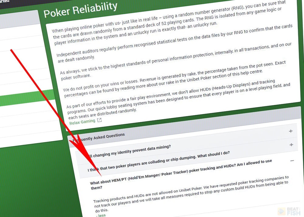 Unibet Poker Bans Heads-Up Displays