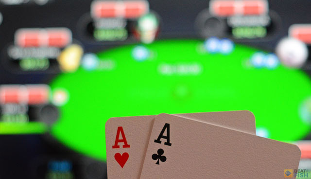 If you do end up playing against 5 or more opponents, be very weary of dangerous flops with pairs or flush draws. Since everybody had to only pay one or two blinds to get in, they could be holding any two cards