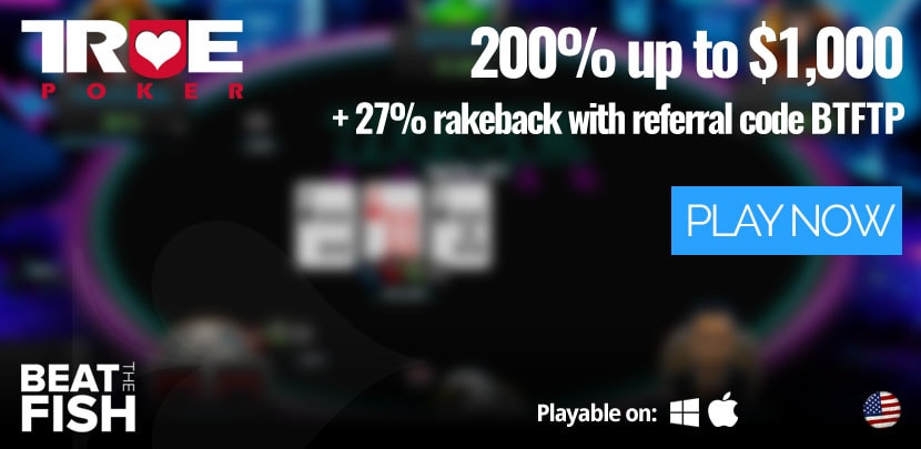 Play Now at True Poker