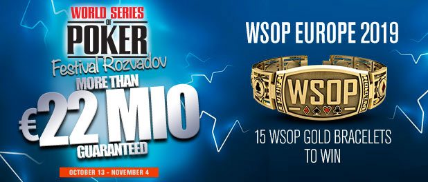 2019 World Series of Poker Europe Main Events
